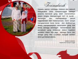 Kepala Desa Kalapanunggal Apresiasi Partisipasi Masyarakat Dalam Karnaval HUT RI ke-80