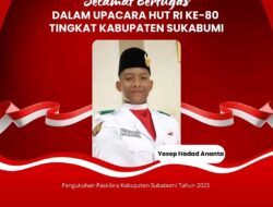 Prestasi Membanggakan, Yosep Hadad Ananta Wakili SMAN 1 Kalapanunggal di Paskibra 2025