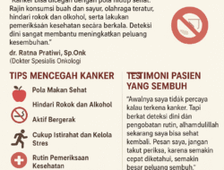 Kasus Kanker Naik, Pakar Ingatkan Pentingnya Gaya Hidup Sehat Dan Pemeriksaan Rutin