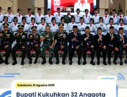 32 Putra-Putri Terbaik Sukabumi Resmi Dikukuhkan Sebagai Paskibraka 2025