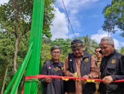 Setelah Lama Dinanti, Jembatan Gantung Leuwi Sintok Kini Bisa Dilalui Warga