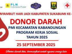 Aksi Kemanusiaan Di Hari Jadi Sukabumi: PMI Kabandungan Ajak Warga Donor Darah