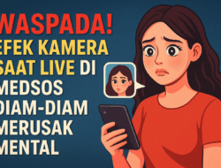 Waspada! Menggunakan Efek Kamera Saat Live Di Medsos Diam-Diam Merusak Mental