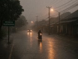 Hujan Guyur Kalapanunggal Pagi Ini, BMKG Prediksi Sukabumi Masih Berpotensi Diguyur Hujan