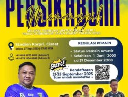 Gratis! Persikabumi Buka Seleksi Pemain Amatir untuk Liga 4 Piala Gubernur Jawa Barat 2025