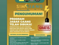 Kabar Gembira! Warga Desa Pulosari Bisa Dapat KWH Gratis Lewat Program Jabar Caang