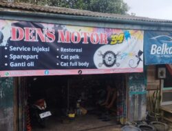 Dens Motor 94 Kalapanunggal: Dari Service Injeksi Hingga Cat Full Body Motor