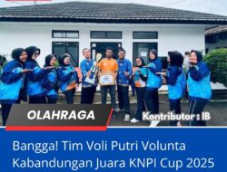 Bangga! Tim Voli Putri Volunta Kabandungan Juara KNPI Cup 2025