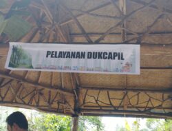 Antusias! Warga Gunung Endut Padati Pelayanan Disdukcapil Di Tengah Pasar Pasisian