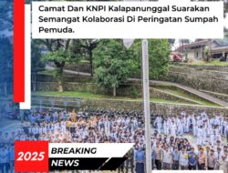 Camat Dan KNPI Kalapanunggal Suarakan Semangat Kolaborasi Di Peringatan Sumpah Pemuda SMK Nuurul Bayan