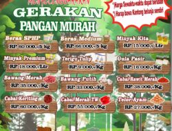 Catat Tanggalnya! Gerakan Pangan Murah Hadir Di Kampung Babakan Jaya Wangi, Harga Dijamin Bersahabat
