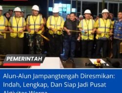 Alun-Alun Jampangtengah Diresmikan: Indah, Lengkap, Dan Siap Jadi Pusat Aktivitas Warga
