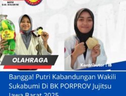 Bangga! Putri Kabandungan Wakili Sukabumi Di BK PORPROV Jujitsu Jawa Barat 2025