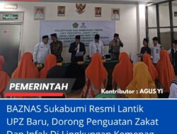 BAZNAS Sukabumi Resmi Lantik UPZ Baru, Dorong Penguatan Zakat Dan Infak Di Lingkungan Kemenag