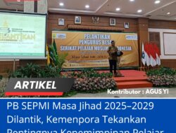 PB SEPMI Masa Jihad 2025–2029 Dilantik, Kemenpora Tekankan Pentingnya Kepemimpinan Pelajar