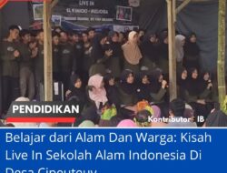 Belajar Dari Alam Dan Warga: Kisah Live In Sekolah Alam Indonesia Di Desa Cipeuteuy