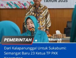 Dari Kalapanunggal Untuk Sukabumi: Semangat Baru 23 Ketua TP PKK Kecamatan