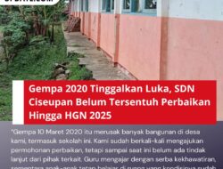 Gempa 2020 Tinggalkan Luka, SDN Ciseupan Belum Tersentuh Perbaikan Hingga HGN 2025