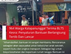 964 Warga Kalapanunggal Terima BLTS Kesra: Penyaluran Bantuan Berlangsung Tertib Dan Lancar
