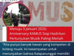 Menuju 3 Januari 2026: Anniversary KAMUS Siap Hadirkan Pertunjukan Musik Paling Meriah