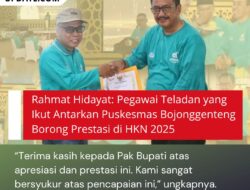 Rahmat Hidayat: Pegawai Teladan Yang Ikut Antarkan Puskesmas Bojonggenteng Borong Prestasi di HKN 2025