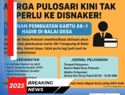 Warga Pulosari Kini Tak Perlu Ke Disnaker! Layanan Pembuatan Kartu AK-1 Hadir Di Balai Desa