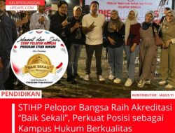 STIHP Pelopor Bangsa Raih Akreditasi “Baik Sekali”, Perkuat Posisi Sebagai Kampus Hukum Berkualitas
