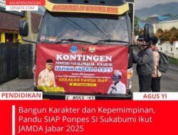 Bangun Karakter dan Kepemimpinan, Pandu SIAP Ponpes SI Sukabumi Ikut JAMDA Jabar 2025