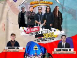 Catat Tanggalnya! Konser Amal “Peduli Sukabumi” Meriahkan Palabuhanratu