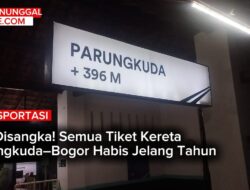 Tak Disangka! Semua Tiket Kereta Parungkuda–Bogor Habis Jelang Tahun Baru