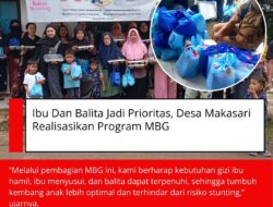 Ibu dan Balita Jadi Prioritas, Desa Makasari Realisasikan Program MBG