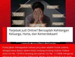 Terjebak Judi Online? Bersiaplah Kehilangan Keluarga, Harta, Dan Kemerdekaan!