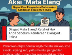 Dijegat Mata Elang? Ketahui Hak Anda Sebelum Kendaraan Diangkut Paksa