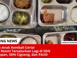 Anak-Anak Kembali Ceria! MBG Resmi Tersalurkan Lagi Di SDN Ciseupan, SDN Cigoong, Dan PAUD