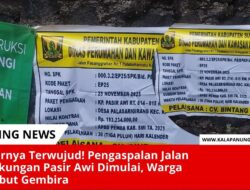 Akhirnya Terwujud! Pengaspalan Jalan Lingkungan Pasir Awi Dimulai, Warga Sambut Gembira