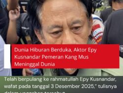 Dunia Hiburan Berduka, Aktor Epy Kusnandar Pemeran Kang Mus Meninggal Dunia