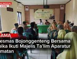 Puskesmas Bojonggenteng Bersama Muspika Ikuti Majelis Ta’lim Aparatur Kecamatan