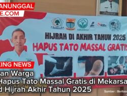Puluhan Warga Ikuti Hapus Tato Massal Gratis Di Mekarsari, Wujud Hijrah Akhir Tahun 2025