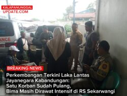 Perkembangan Terkini Laka Lantas Jayanegara Kabandungan: Satu Korban Sudah Pulang, Bima Masih Dirawat Intensif Di RS Sekarwangi