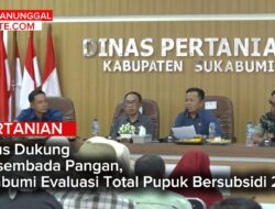Serius Dukung Swasembada Pangan, Sukabumi Evaluasi Total Pupuk Bersubsidi 2025