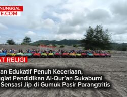 Liburan Edukatif Penuh Keceriaan, Penggiat Pendidikan Al-Qur’an Sukabumi Jajal Sensasi Jip Di Gumuk Pasir Parangtritis