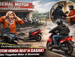 Siang Bolong Digondol Maling, Motor Kredit Di Showroom Kalapanunggal Raib