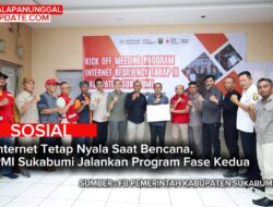 Internet Tetap Nyala Saat Bencana, PMI Sukabumi Jalankan Program Fase Kedua