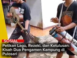Petikan Lagu, Rezeki, Dan Ketulusan: Kisah Dua Pengamen Kampung Di Pulosari
