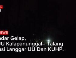 Tak Sekadar Gelap, Minim PJU Kalapanunggal–Talang Berpotensi Langgar UU Dan KUHP