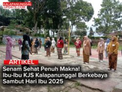 Senam Sehat Penuh Makna! Ibu-Ibu KJS Kalapanunggal Berkebaya Sambut Hari Ibu 2025