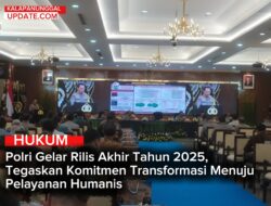 Polri Gelar Rilis Akhir Tahun 2025, Tegaskan Komitmen Transformasi Menuju Pelayanan Humanis