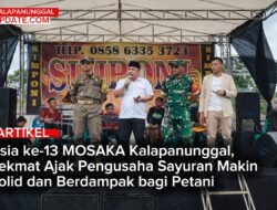 Usia ke-13 MOSAKA Kalapanunggal, Sekmat Ajak Pengusaha Sayuran Makin Solid Dan Berdampak Bagi Petani