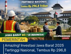 Amazing! Investasi Jawa Barat 2025 Tertinggi Nasional, Tembus Rp 296,8 Triliun