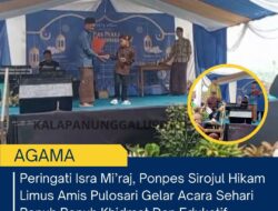 Peringati Isra Mi’raj, Ponpes Sirojul Hikam Limus Amis – Pulosari, Gelar Acara Sehari Penuh Penuh Khidmat Dan Edukatif